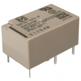 DK1A-L-6V-F, PCB power relay 6 VDC 200 mW, Panasonic