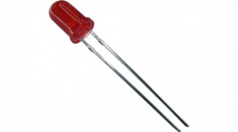 RND 135-00032, LED 5 mm round Red, RND Components