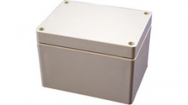 1554G2GY, Watertight PC Enclosure, 90 x 120 x 60 mm, Grey, Polycarbonate, IP66, Hammond