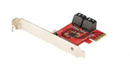 4P6G-PCIE-SATA-CARD, 4 Port SATA Expansion Card, PCI-E x2, SATA III, StarTech.com