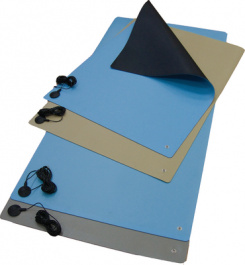32-290-0002, ESD Table Covering, 2 mm, ‹=1.0 x 109 Ohm, 90 x 60 cm, Eurostat