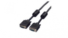 11.04.5665, Coaxial Video Cable, VGA Plug - VGA Plug, 15m, Roline