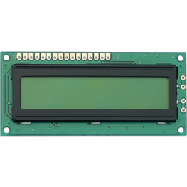 DEM 16215 SYH-LY, Дисплей: LCD; алфавитно-цифровой; STN Positive; 16x2; LED; PIN:16, Display Elektronik