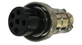 RND 205-01357, DIN Socket Connector, 6 Poles, 4A, 125V, RND Connect