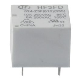 HF3FD/012-Z3F (610), PCB power relay 12 VDC 360 mW, HONGFA