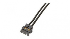 36920-0203, Pico-EZmate Receptacle Cable Assembly, 1.2mm Pitch, 300mm, Black, Molex