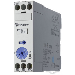 87.21.0.240.0000, Time lag relay Passing make contact, FINDER