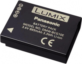 DMW-BCG10E, Rechargeable battery, Panasonic