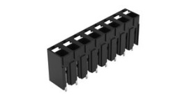 2086-3108, Wire-To-Board Terminal Block, THT, 5mm Pitch, Straight, Push-In, 8 Poles, Wago