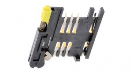 91228-3001, ChipSIM Connector, Push / Push, 6 Poles, Molex