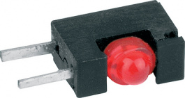 2698.8020, LED; в корпусе; красный; 2мм; Кол-во диод: 1; 20мА; 40°; 0,4?3мкд, Mentor