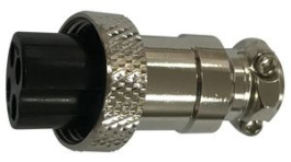 RND 205-01358, DIN Socket Connector, 4 Poles, 7A, 125V, RND Connect