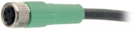 1669628, Actuator/sensor cable M8 Socket open 5 m SAC-3P- 5,0-PUR/M 8FS, Phoenix Contact