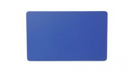 104523-134, Plastic Card, 500 Cards, PVC, Blue, Zebra