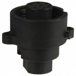 C016 10G006 000 12, Appliance socket C16-1 eco/mate Poles=7 Female, Amphenol