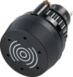 14-810.002, Звуковой сигнализатор; 22мм; черный; IP65; O22,3мм; Серия: 04, EAO