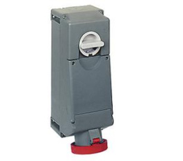 TM 6365 SP, TM..SP/KSP, sockets, interlocked socket-outlets, with base box, 63A(A.C.), ILME