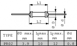 BX30619853161, Resistor 160 Ohm 2 W +- 5 %, Vishay