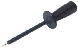 PRUEF 2610 FT BLACK, Safety test probe diam. 4 mm black, SKS Kontakttechnik