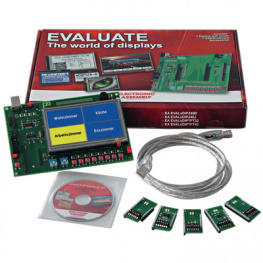 EA EVALEDIPTFT43, Eval. board for displays 480 x 272 Pixel, Electronic Assembly