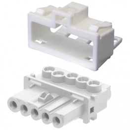 GST15I5S B1 R V SW, Panel mount socket socket L3-N-PE Screw Connection, Wieland Electric