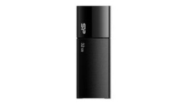 SP016GBUF2U05V1K, USB Stick, Ultima U05, 16GB, USB 2.0, Black, Silicon Power