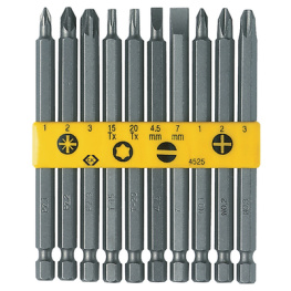 T4525, Bit set, C.K Tools (Carl Kammerling brand)