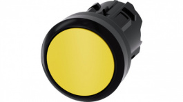 3SU1000-0AA30-0AA0, SIRIUS ACT Push-Button front element Plastic, yellow, Siemens