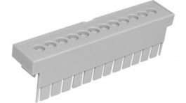 CNMB/5/TG508P, Terminal Guard 5.08mm Perforated Holes Size 5 87.6mm Polycarbonate Light Grey, CamdenBoss