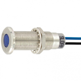 348821B1B91GCL1, LED Indicator blue 5...28 V, Sloan
