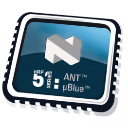 NRF51422-QFAA-T, ANT Radio Transceiver 1.8...3.6 VDC 16 mA 13 mA +4 dBm 250.., Nordic Semiconductor