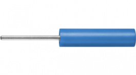 LB 4-1.5 S Ni / 20 / BL, Laboratory socket diam. 4 mm Blue CAT II, Schutzinger