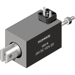 V65-F-24V100%, Solenoid Actuator 20 mm 100 N 35 N 33 W, Kuhnke