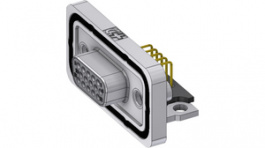 HD-DWM15SYC/2M46UN, D-Sub Connector High Density Female 15P, Deltron swiss