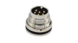 RND 205-01406, Mini Connector Plug 6 Contacts, 5A, 250V, IP67, RND Connect