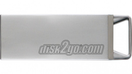 30006580, USB Stick tank 8 GB Aluminium, Disk2go