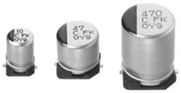 EEEFK1H331AQ, Конденсатор: электролитический; с низким импедансом; SMD; 330мкФ, Panasonic