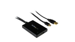 MDP2HDMIUSBA, Adapter, Mini DisplayPort Plug - HDMI Socket/USB-A Plug, StarTech.com