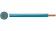 RND 475-00586 [100 м] Tri-Rated Wire, 2.50 mm\x1a, light blue Copper bare PVC