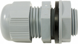 PNC1 SL080, Cable Gland, NPT1'', With Locknut, 18 mm, IP68, Slate, Alpha Wire