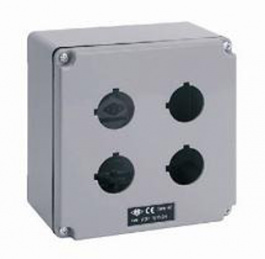 A3P 0915.02, complete boxes dimensions 92 x 152, 2 holes for unit diam. 30 mm, without holes, ILME