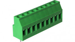 RND 205-00294, Wire-to-board terminal block 0.05-3.3 mm2 (30-12 awg) 5.08 mm, 9 poles, RND Connect