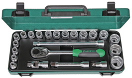 52/18/5, Socket Wrench Set, 1/2", Stahlwille