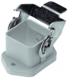 C146 30F003 000 4., Корпус: для разъемов heavy|mate; размер A3; защелка; прямой; IP65, Amphenol