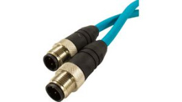 DR04DR118 TL359, Sensor Cable M12 Plug M12 Plug 10 m 1.6 A 250 V, Alpha Wire