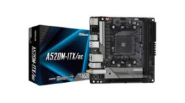 90-MXBDG0-A0UAYZ, Motherboard Mini-ITX AM4 Mini-ITX 64GB DDR4/SDRAM, ASRock