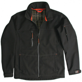 928076199-L, Soft Shell Jacket, Carpenter ACE Размер L черный, Bjornklader