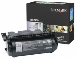 12A7460, Toner module 12A7460 Prebate black 5000 pages, Lexmark
