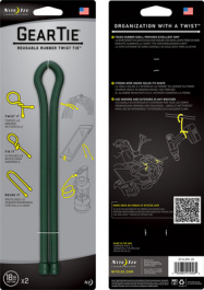 GEAR TIE 18-FOREST GREEN, Gear Tie 18" Forest Green, Nite Ize