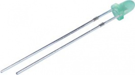 RND 135-00133, LED 3mm Round Green / Yellow 210mcd 573nm, RND Components